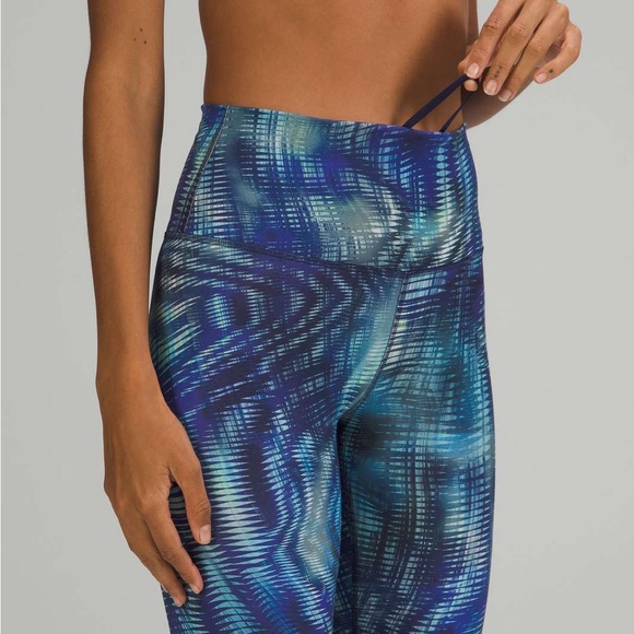 Lululemon Wunder Train High-Rise Crop 23" Foil
Shapeshifter Flux Blue Multi sz 8 - Picture 4 of 13